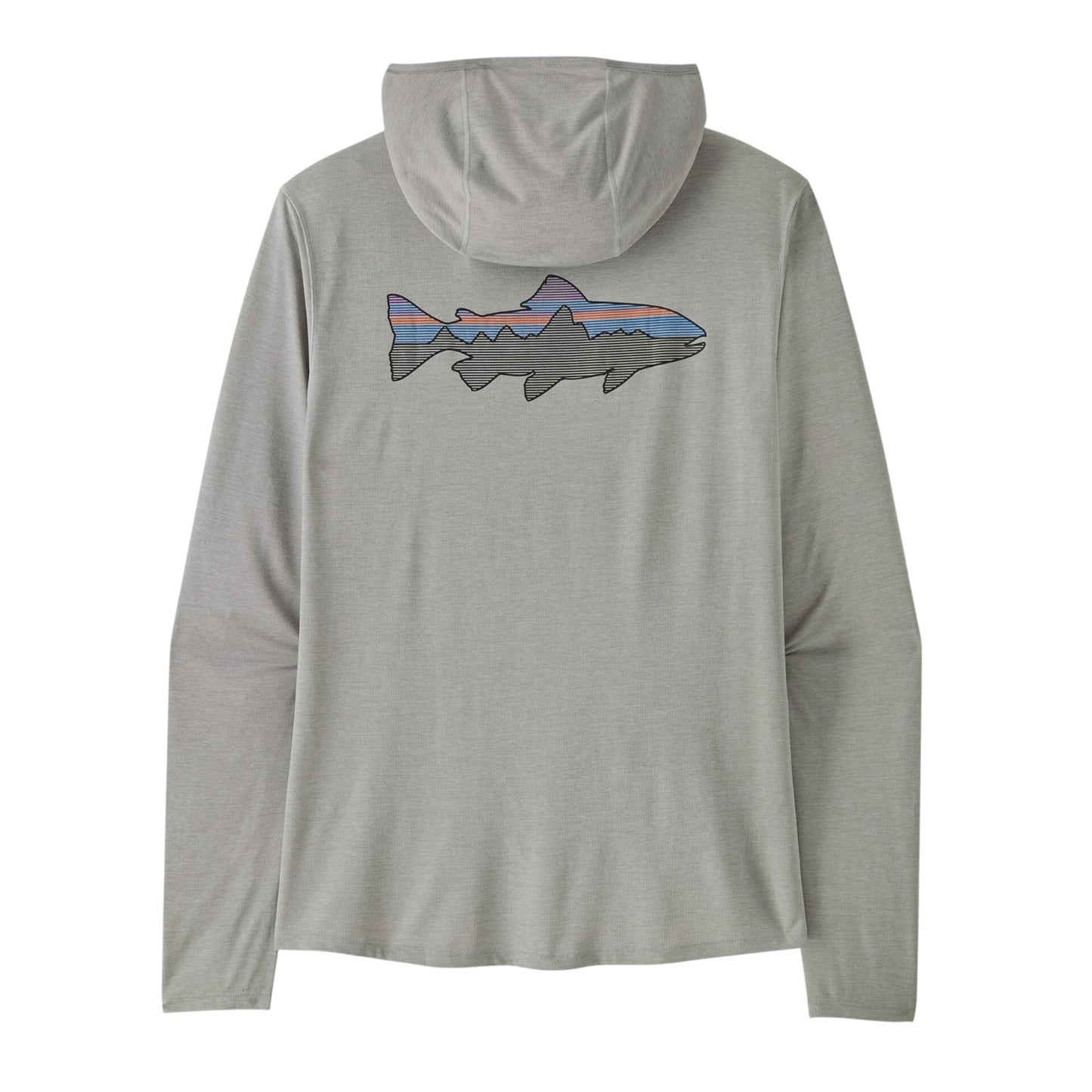 PATAGONIA MEN'S CAPILENE COOL SUN HOODY - FITZ ROY TROUT