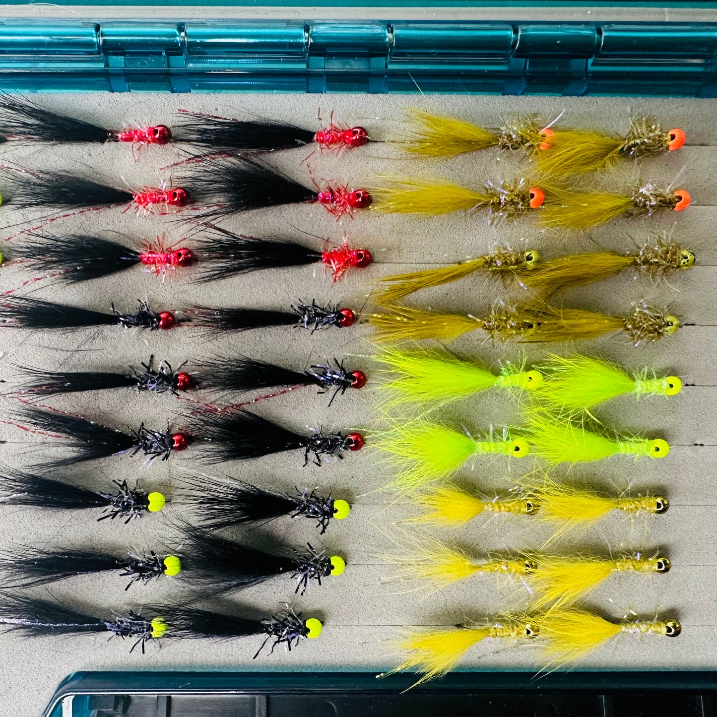 TODD'S MENACE BOMBER JIG FLY #10 BARBLESS