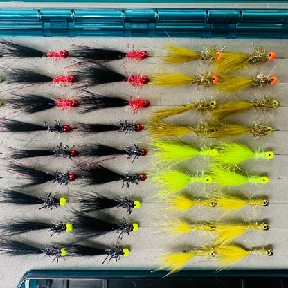 TODD'S MENACE BOMBER JIG FLY #10 BARBLESS