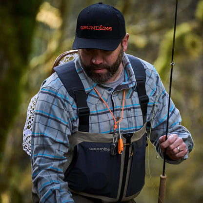 GRUNDENS MEN'S BOUNDARY ZIP STOCKINGFOOT WADERS