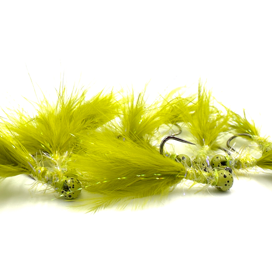 TODD'S BUGGY BOMBER JIG FLY #10 BARBLESS