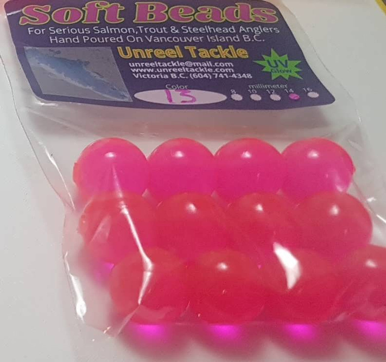 UNREEL TACKLE SOFT BEADS