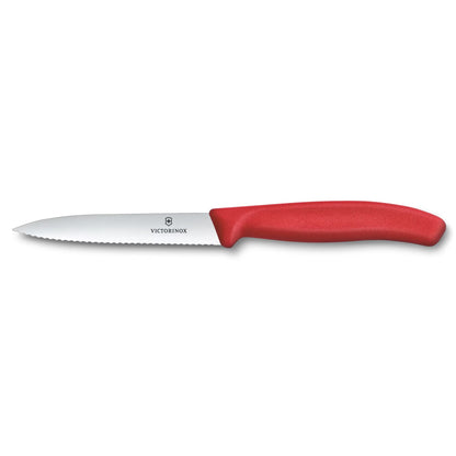 VICTORINOX SWISS CLASSIC SERRATED PARING KNIFE - 10CM