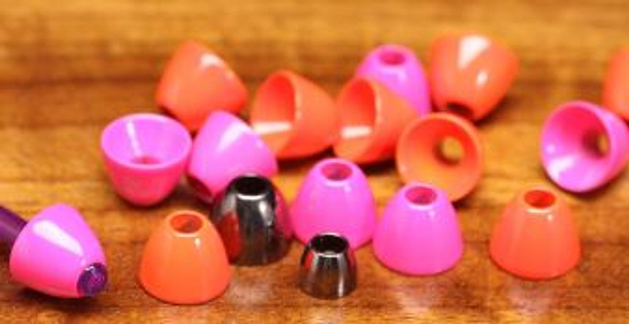 HARELINE TUBE CONE HEADS LARGE – Fred's Custom Tackle Ltd.