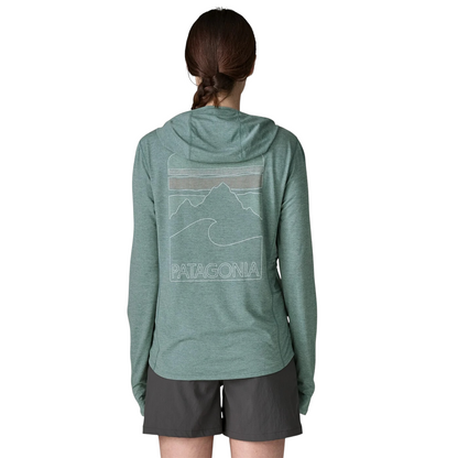 PATAGONIA W'S CAPILENE COOL SUN HOODY - PEAK VISIONS