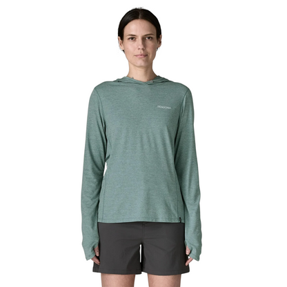 PATAGONIA W'S CAPILENE COOL SUN HOODY - PEAK VISIONS