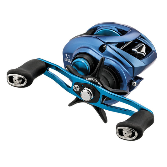 custom reels daiwa SAG4000-XH Saltiga Spinning Reel An MQ frame design allows them to fit a larger gear inside of the reel Daiwa Reels Daiwa Exist 2508