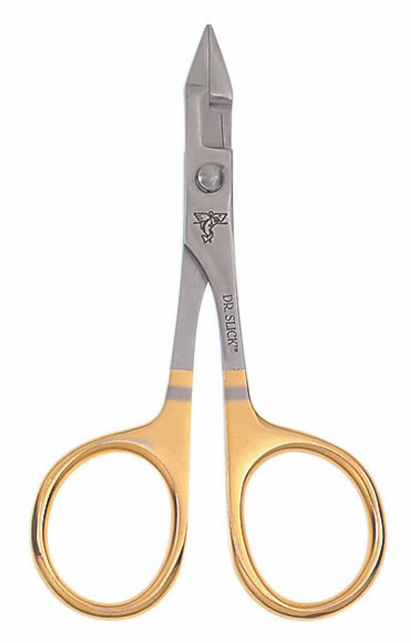DR. SLICK BARB CRUSHER SCISSOR CLAMPS  4 3/4" BLACK