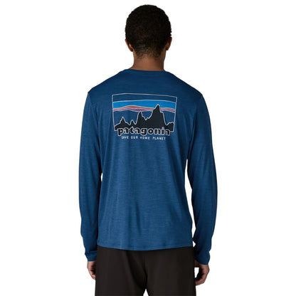 PATAGONIA MEN'S L/S CAPILENE COOL DAILY SHIRT - '73 SKYLINE