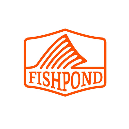 FISHPOND THERMAL DIE CUT STICKER