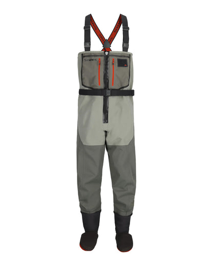 SIMMS MEN'S FREESTONE ZIP STOCKINGFOOT WADER*2023