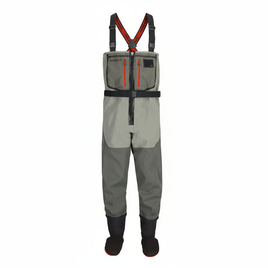 SIMMS MEN'S FREESTONE ZIP STOCKINGFOOT WADER