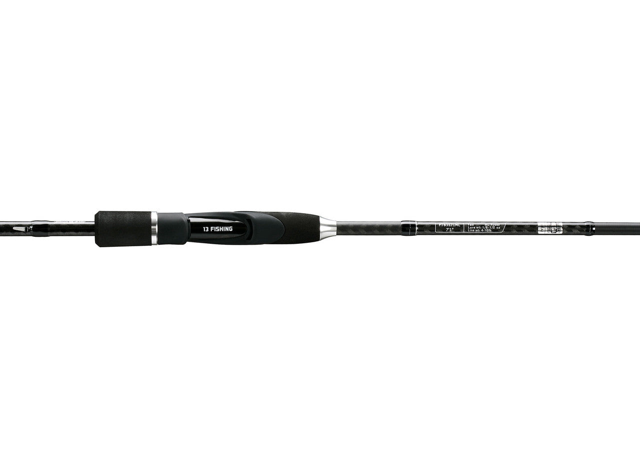 13 FISHING FATE BLACK SPINNING ROD