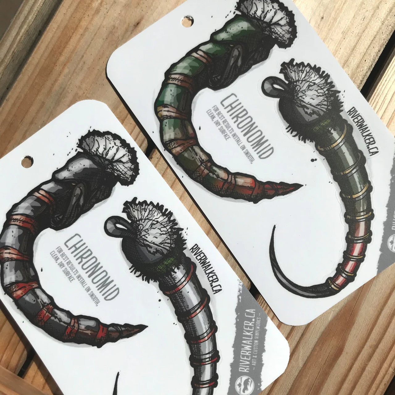CHRONI B&R RIB SMALL DECAL