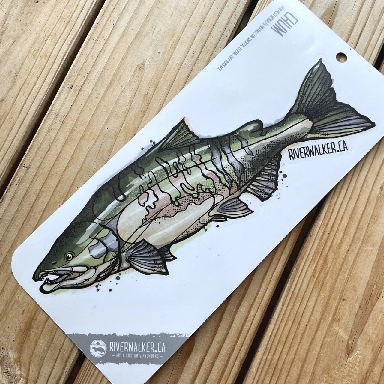 CHUM LARGE DECAL – Fred's Custom Tackle Ltd.