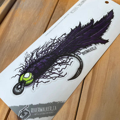 VAMPIRE LEECH LARGE DECAL
