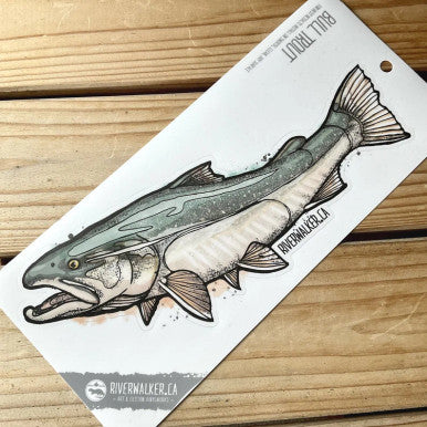 BULLTROUT LARGE DECAL