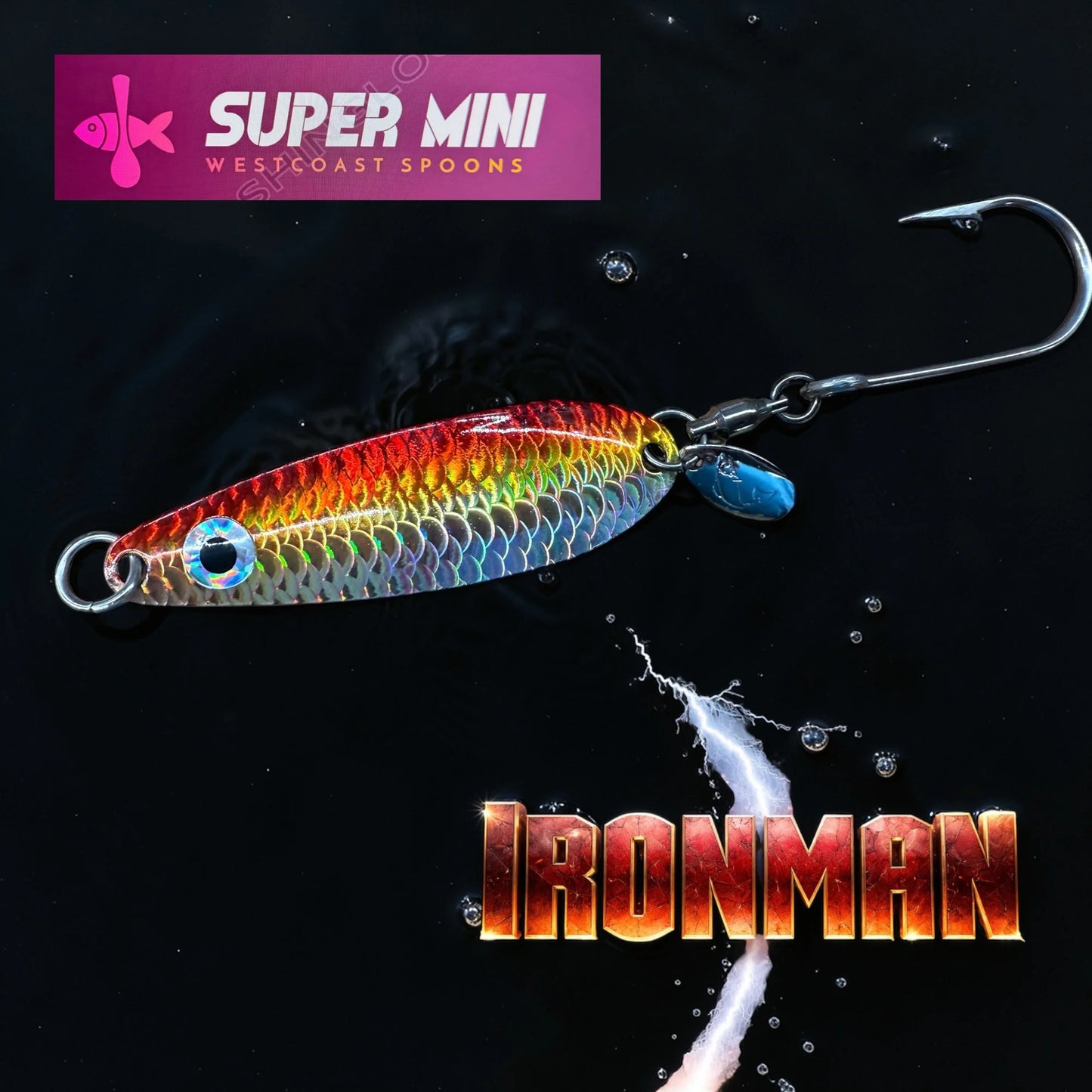 WESTCOAST SUPER MINI 2.0 SALTWATER TROLLING SPOON