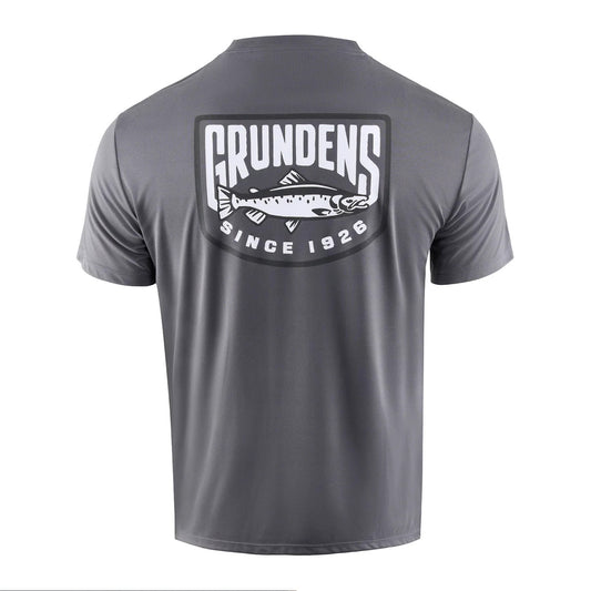 GRUNDENS KING SALMON SS TECH TEE