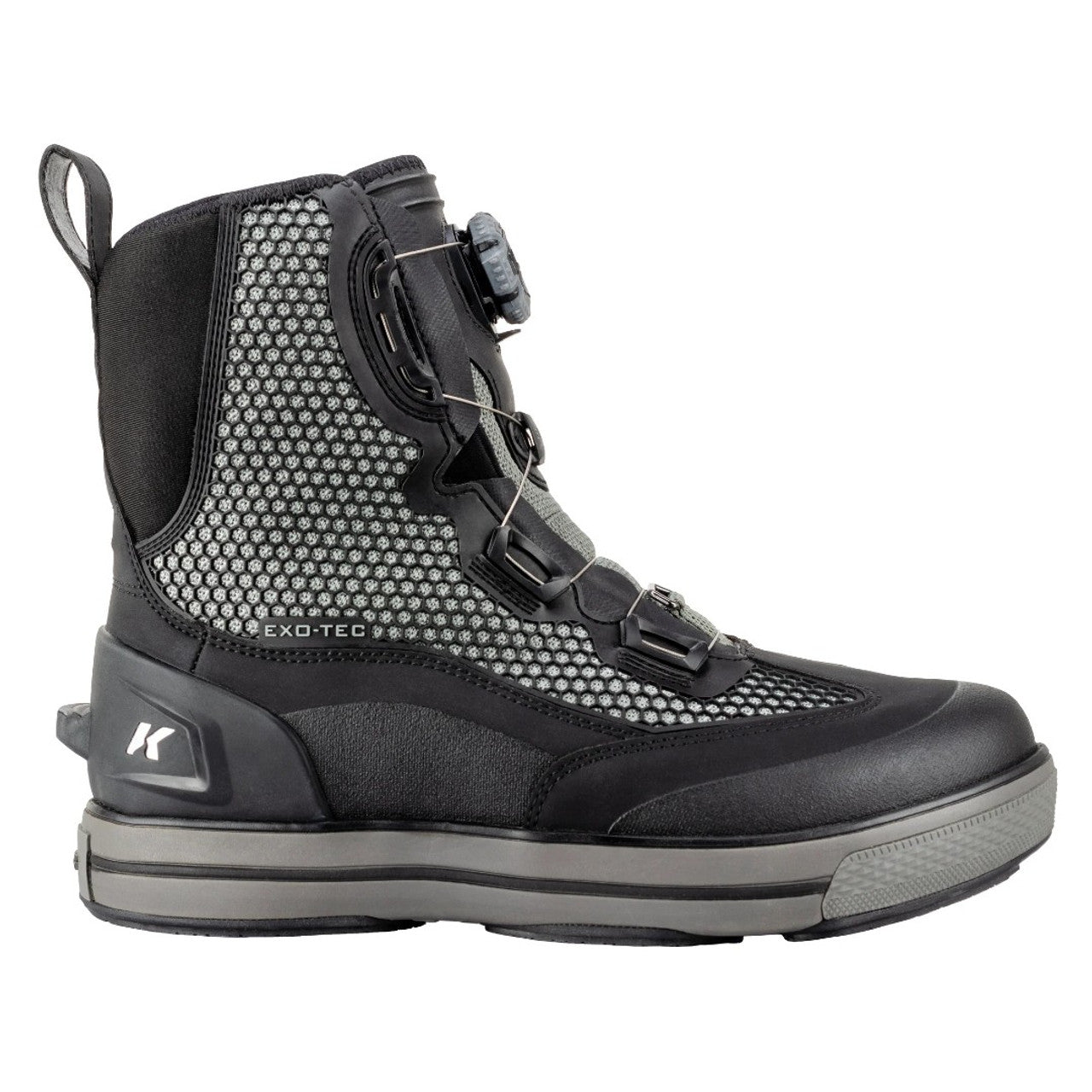 KORKERS CHROME LITE WADING BOOT WITH FIXED KLING-ON ROCK SOLES