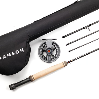LAMSON LIQUID FLY ROD + REEL OUTFIT UNLINED