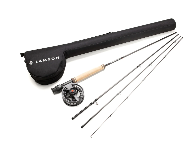 LAMSON LIQUID FLY ROD + REEL OUTFIT UNLINED