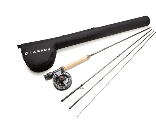 LAMSON LIQUID FLY ROD + REEL OUTFIT UNLINED