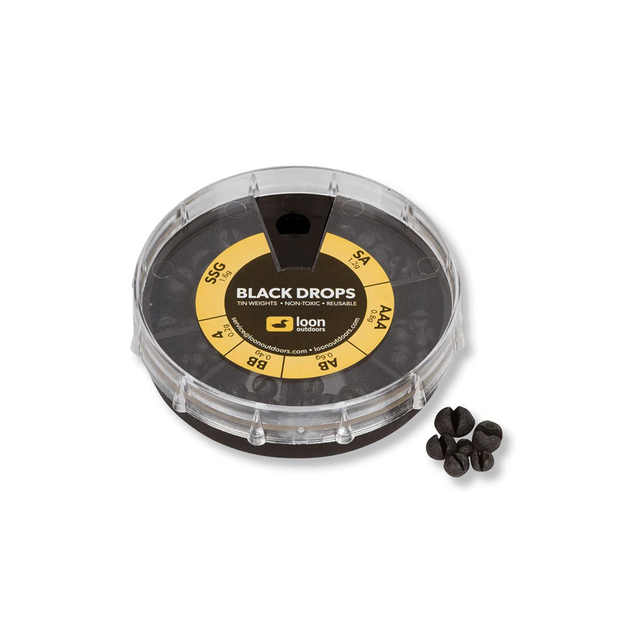 LOON TIN DROPS 6-DIVISION DIVIDER