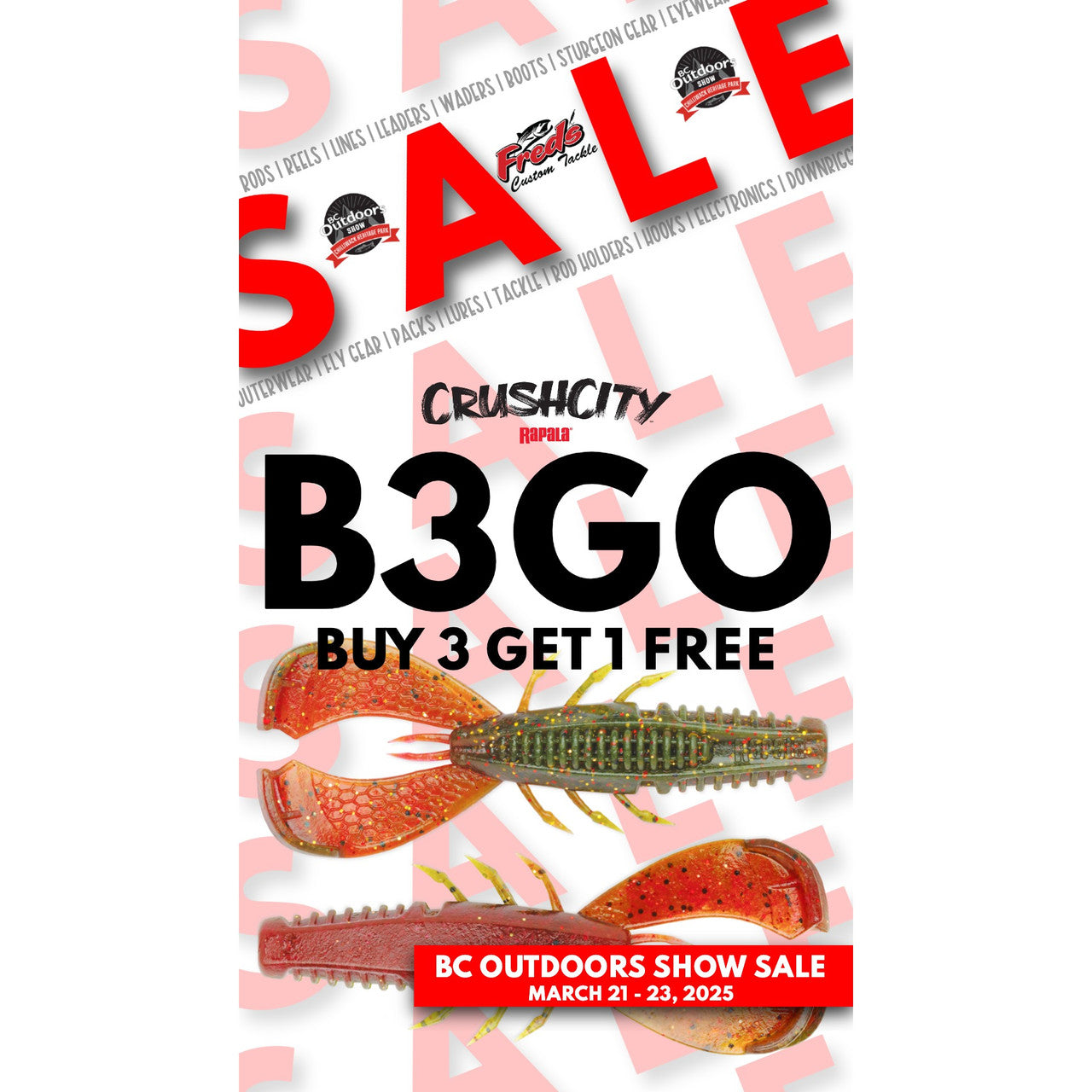 RAPALA CRUSHCITY CLEANUP CRAW