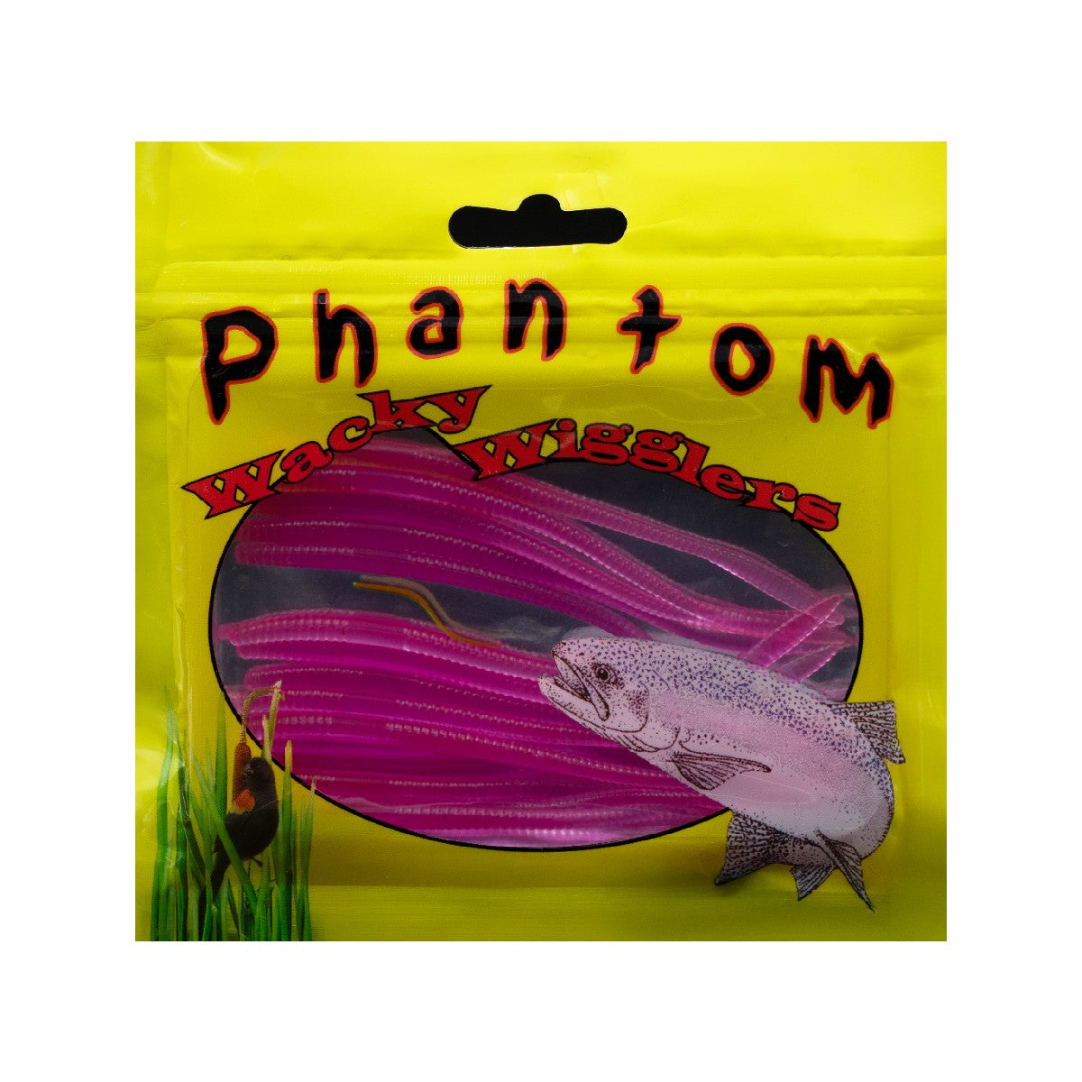 REDWING PHANTOM WACKY WIGGLERS FLAT TAIL 2.75" WORMS