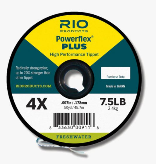 RIO POWERFLEX PLUS 50YD TIPPET