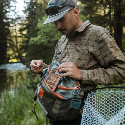 FISHPOND TACKY ORIGINAL FLY BOX - BURNT ORANGE