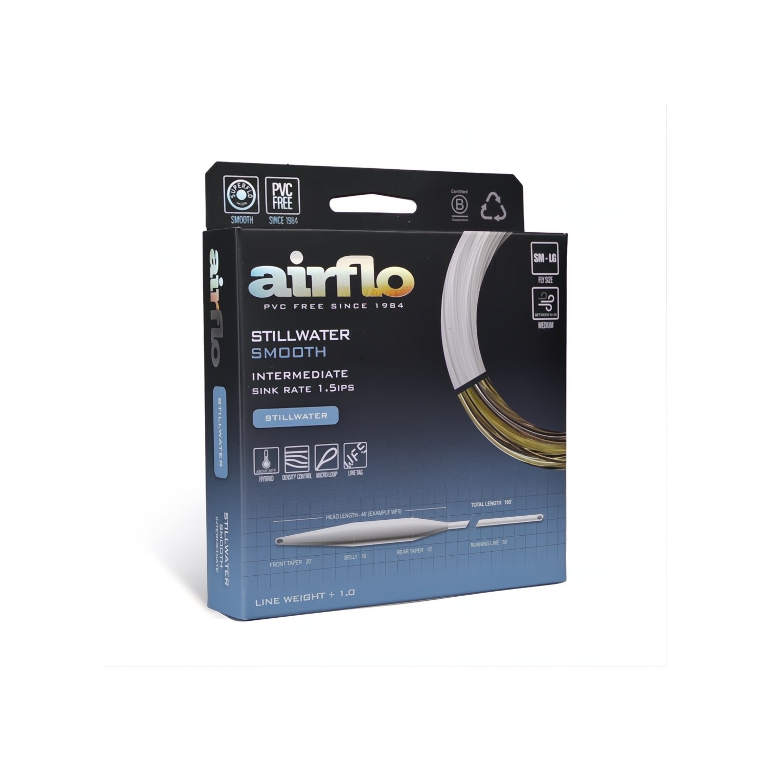 Airflo Stillwater Intermediate Fly Line | Clear Intermediate Line for ...