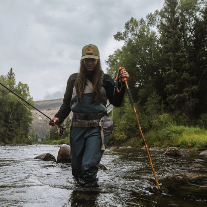 FISHPOND GRASS STICKS WADING STAFF