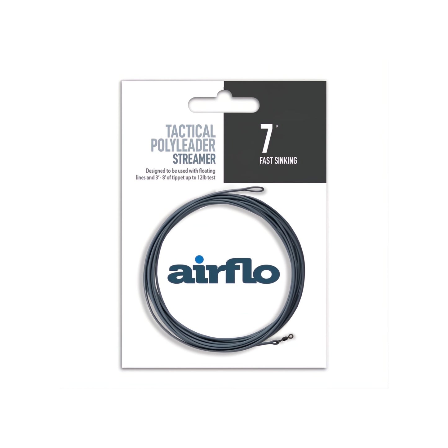 AIRFLO TACTICAL POLYLEADER STREAMER 7' FAST SINK