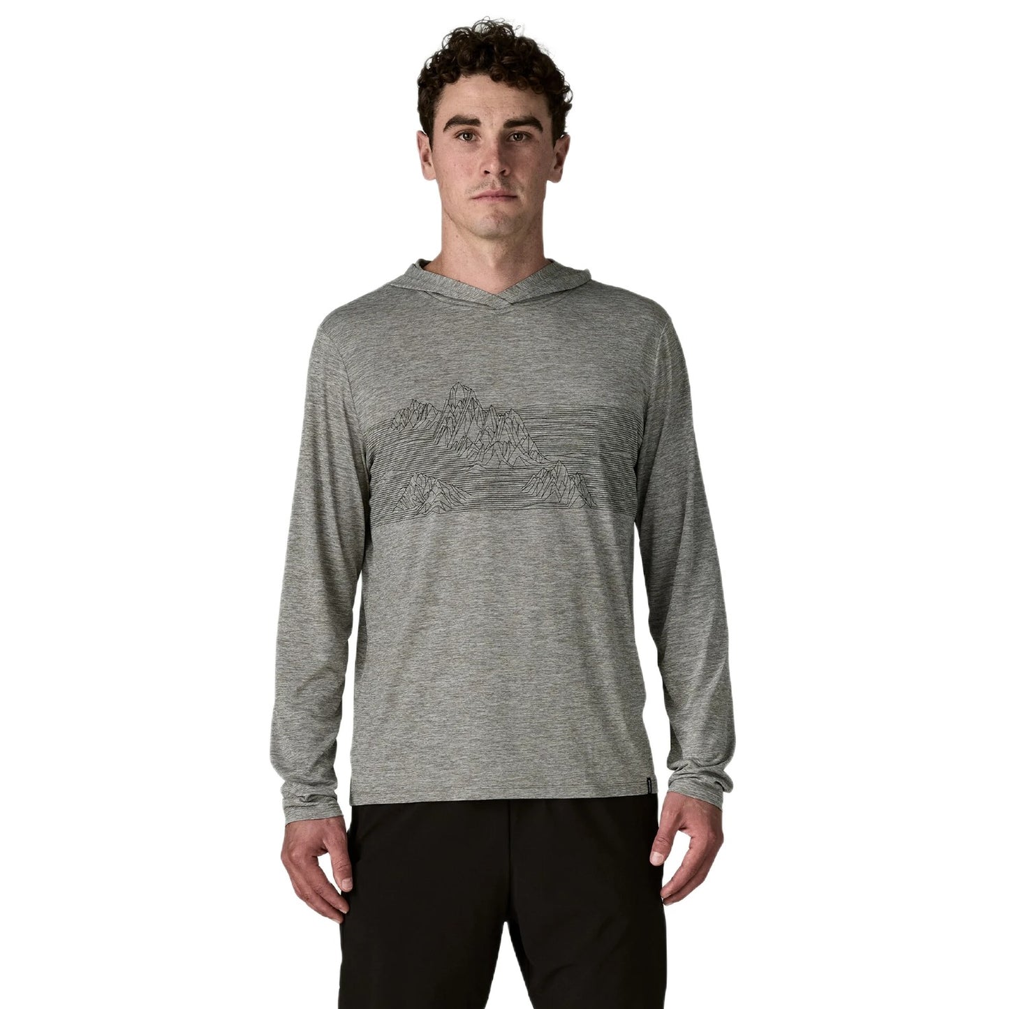 PATAGONIA MEN'S CAPILENE COOL DAILY HOODIE - STRATASPIRE STRIPE