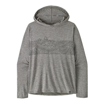 PATAGONIA MEN'S CAPILENE COOL DAILY HOODIE - STRATASPIRE STRIPE