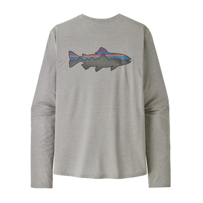PATAGONIA MEN'S L/S CAPILENE COOL SUN SHIRT - FITZ ROY TROUT