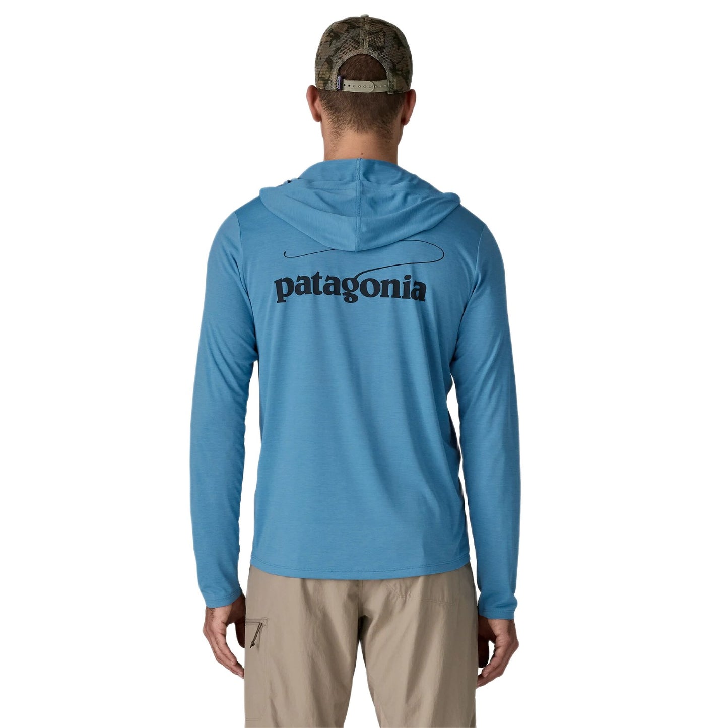 PATAGONIA MEN'S CAPILENE COOL DAILY HOODY - CASTING LOGO