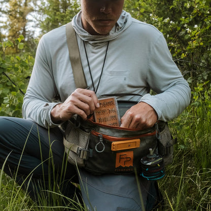 FISHPOND TACKY DAYPACK FLY BOX - BURNT ORANGE