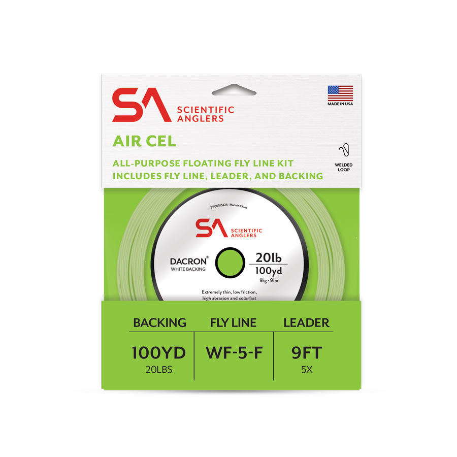 Fly Line Kit SA AIR CEL FLY LINE KIT – Fred's Custom Tackle Ltd.