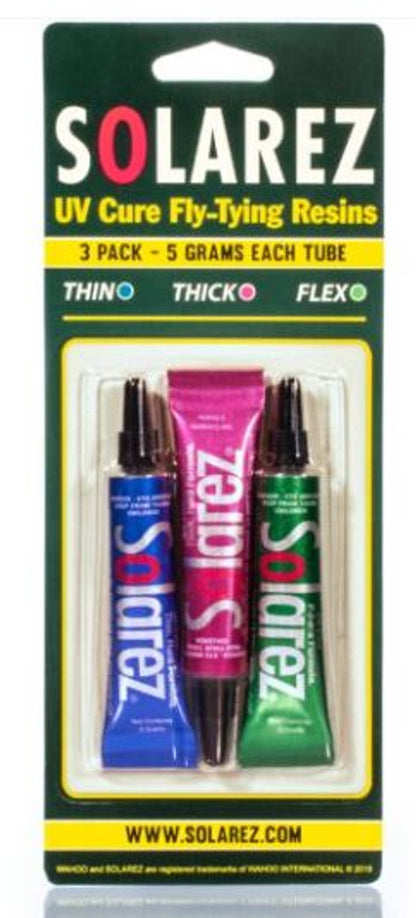 SOLAREZ FLY TIE 3-PACK