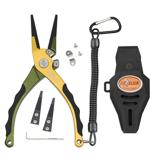 DR. SLICK SQUALL PLIER 7-1/2" GREEN / GOLD