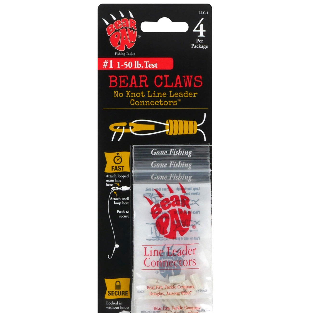 BEAR PAW NO KNOT LEADER CONNECTORS