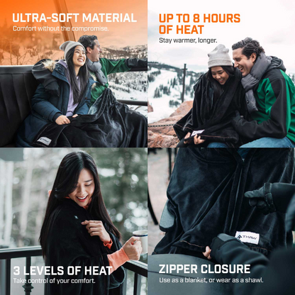 THAW HEATED WRAP WITH POWERBANK