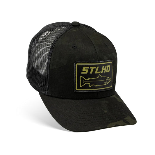 STLHD BLACK OPS MULTICAM SNAPBACK TRUCKER HAT