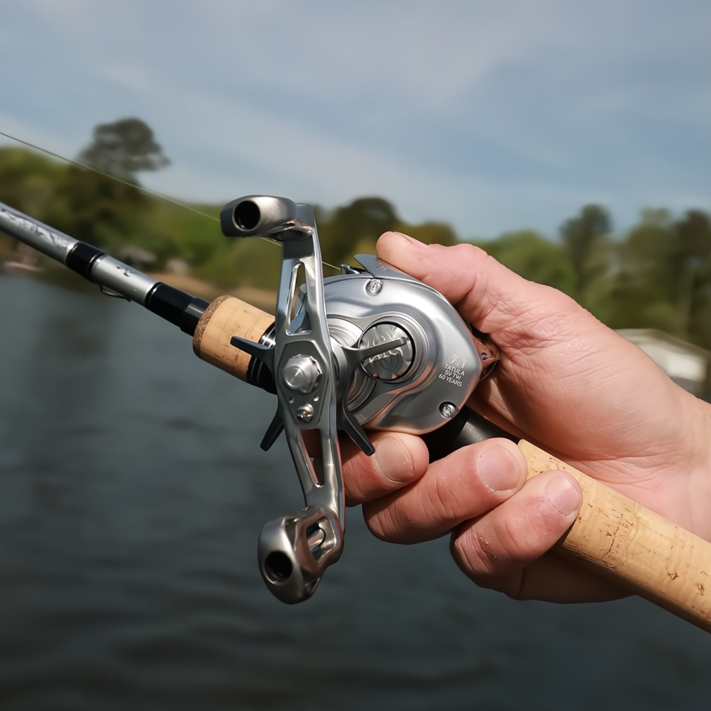 DAIWA TATULA SV TW 100 60TH ANNIVERSARY BAITCAST REEL