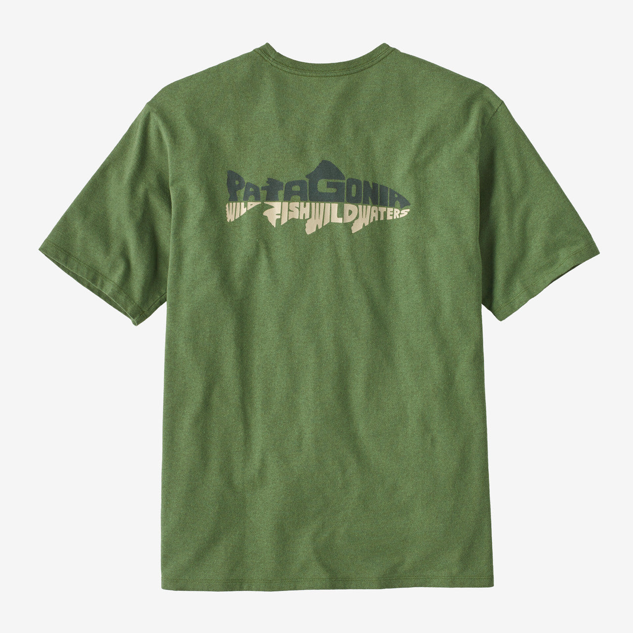 PATAGONIA M'S WILD WATERLINE POCKET RESPONSIBILI-TEE