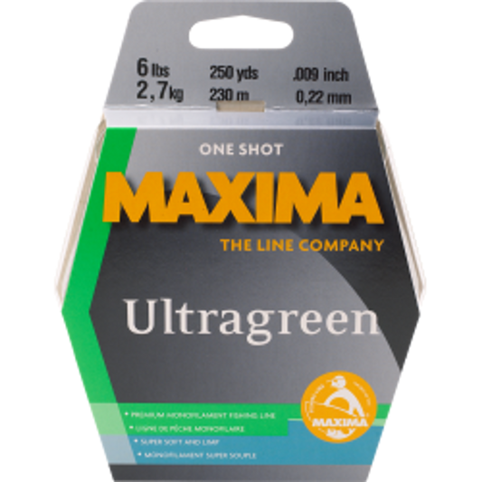 MAXIMA ULTRAGREEN ONE-SHOT SPOOLS