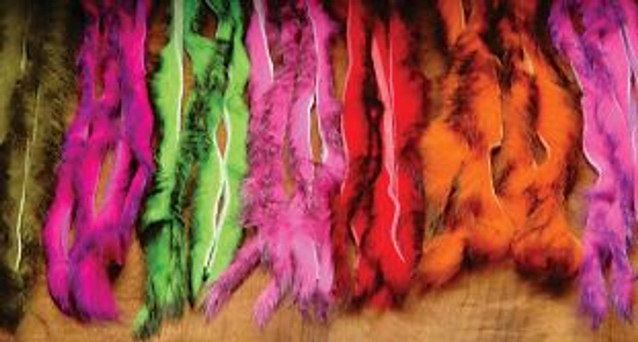 HARELINE TWO TONED RABBIT ZONKER STRIPS – Fred's Custom Tackle Ltd.